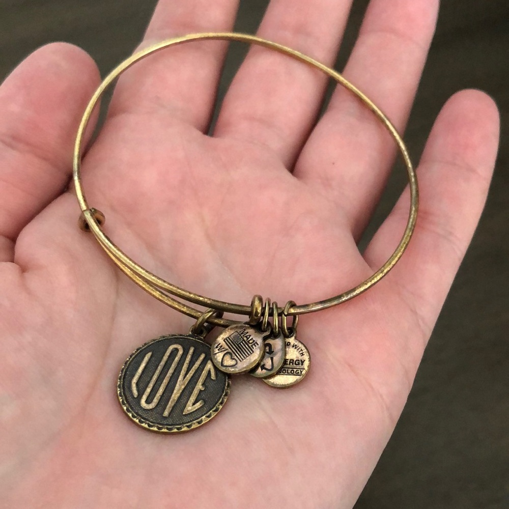 Alex and Ani Love Bangle